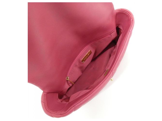 Chanel 19 Schultertasche Pink - Ansicht 9