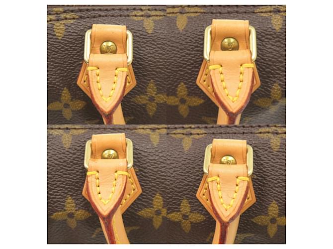 Borsa a mano Mini Speedy Monogram Louis Vuitton Marrone - vista 7
