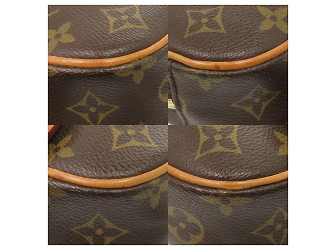 Borsa Pochette Gange Monogram Louis Vuitton Marrone - vista 3