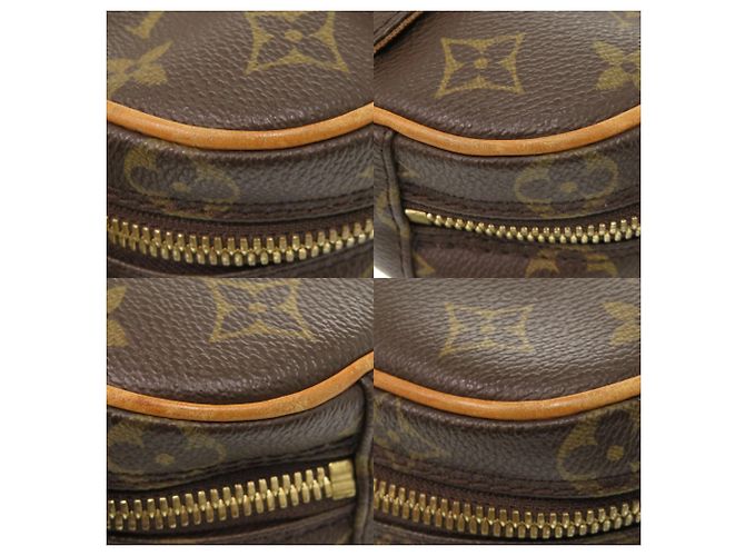 Borsa Pochette Gange Monogram Louis Vuitton Marrone - vista 4