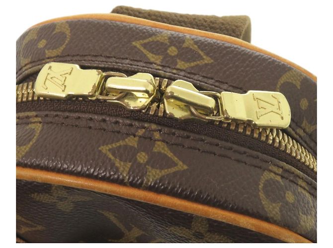 Borsa Pochette Gange Monogram Louis Vuitton Marrone - vista 6