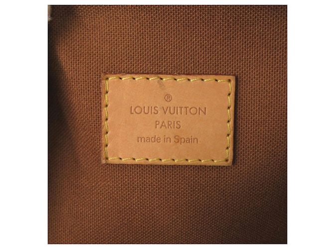 Borsa Pochette Gange Monogram Louis Vuitton Marrone - vista 7
