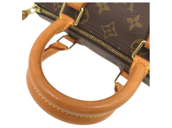 Borsa Louis Vuitton Speedy 25 Monogram Marrone - vista 7