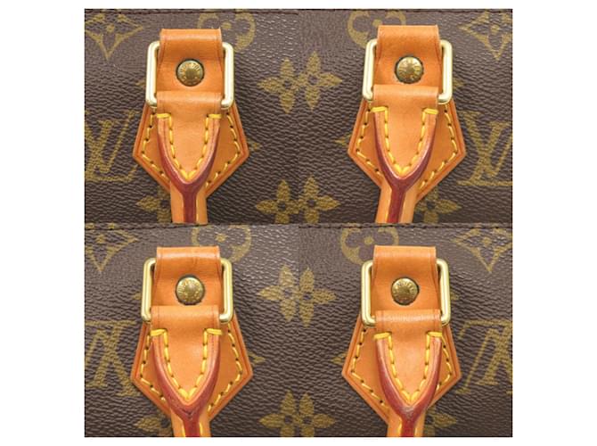 Borsa Louis Vuitton Speedy 25 Monogram Marrone - vista 8