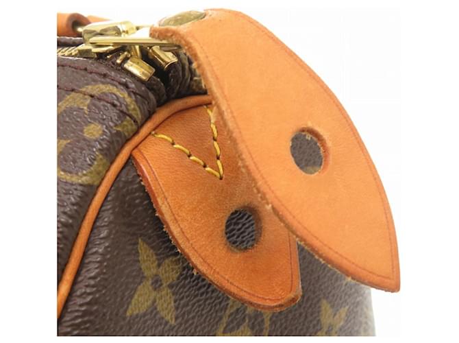 Borsa Louis Vuitton Speedy 25 Monogram Marrone - vista 9