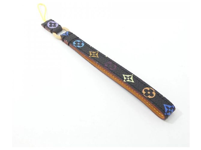 Multicolor Telefonband Louis Vuitton M92598 Schwarz - Ansicht 3