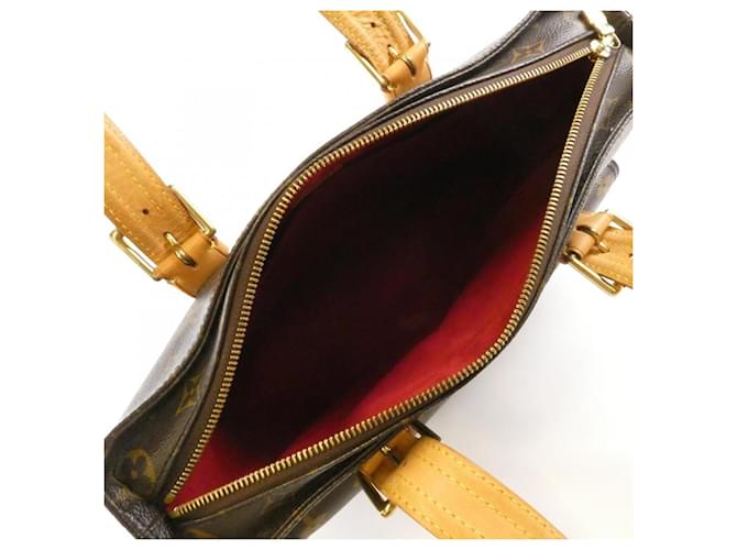 Borsa Louis Vuitton Monogram Multipli Cité Marrone - vista 10
