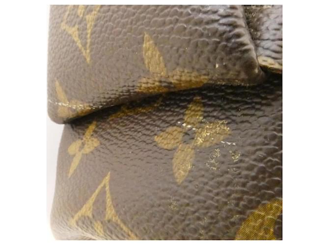 Borsa Louis Vuitton Monogram Multipli Cité Marrone - vista 5
