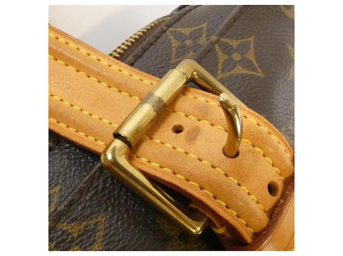 Borsa Louis Vuitton Monogram Multipli Cité Marrone - vista 8