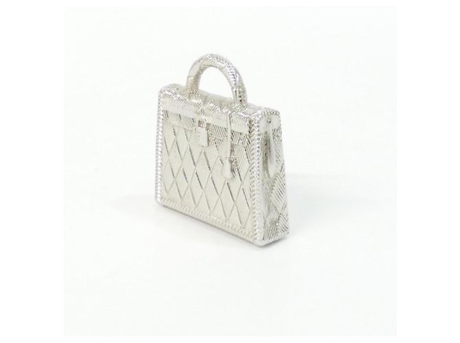 Charm in argento Curiosità Kelly di Hermès - vista 3