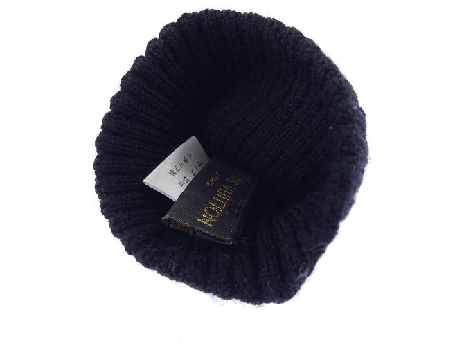 Guanti caldi neri Louis Vuitton Nero - vista 4
