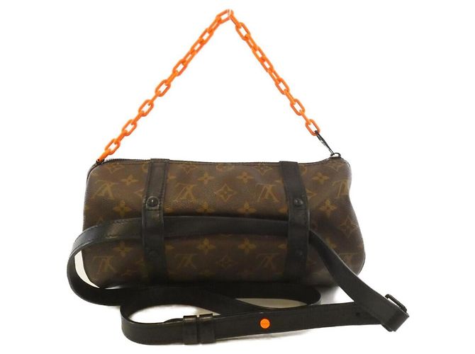 Borsa a Spalla Mini Polochon Monogram Solar Ray di Louis Vuitton Marrone - vista 2