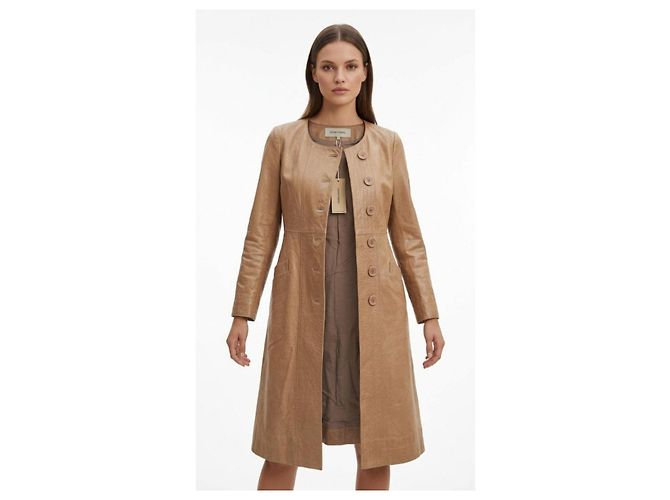 Gerard Darel abrigo de piel.38fr Beige - vista 14