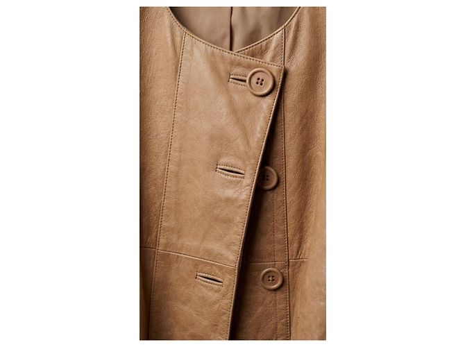 Gerard Darel abrigo de piel.38fr Beige - vista 15