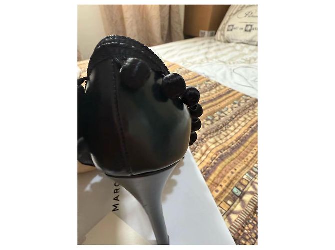 Tacchi Marc Jacobs in pelle nera Nero - vista 6
