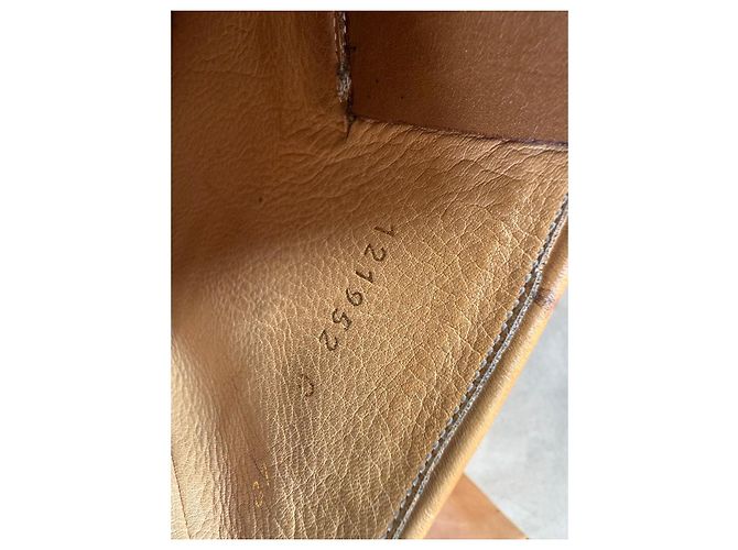 Botas altas de cuero Gucci Castaño - vista 3