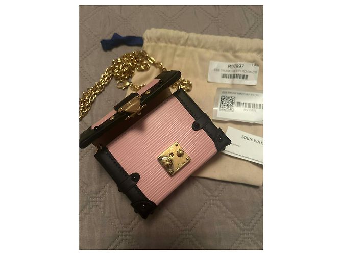 Petite Malle Louis Vuitton Nano Trunk Rosa de Piel - vista 2