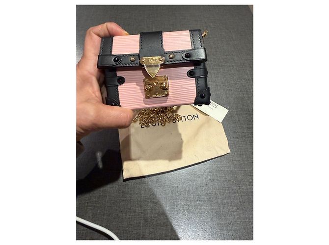 Petite Malle Louis Vuitton Nano Trunk Rosa de Piel - vista 8