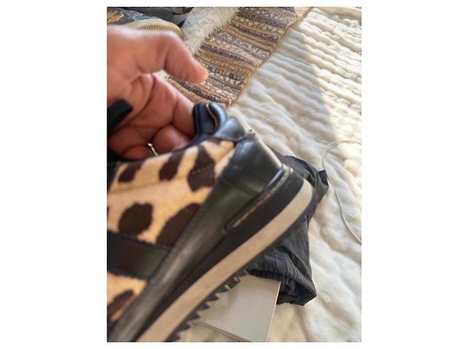 Sneakers Dolce & Gabbana in pelle leopardato Stampa leopardo - vista 6