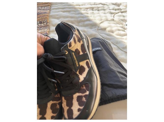 Sneakers Dolce & Gabbana in pelle leopardato Stampa leopardo - vista 9