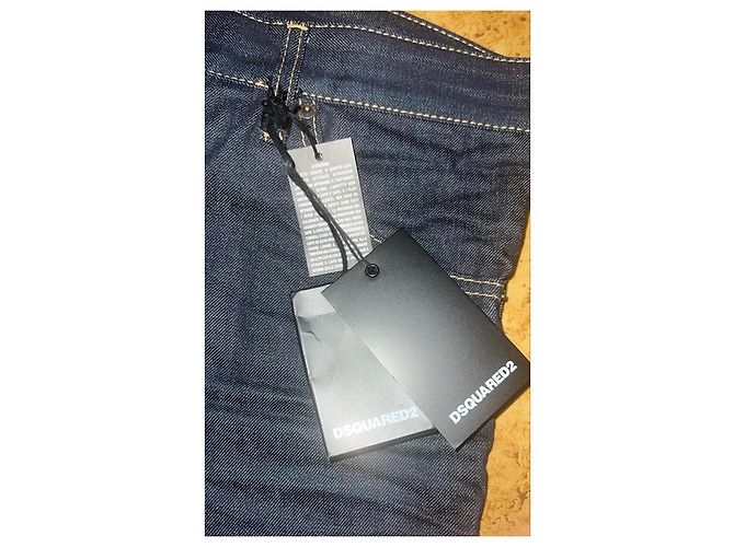 Jeans Icon Dsquared2 Blu Navy - vista 3