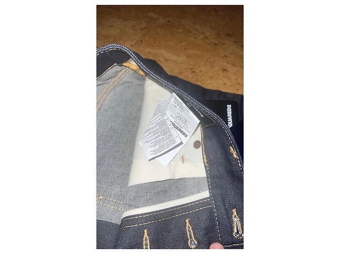 Jeans Icon Dsquared2 Blu Navy - vista 4