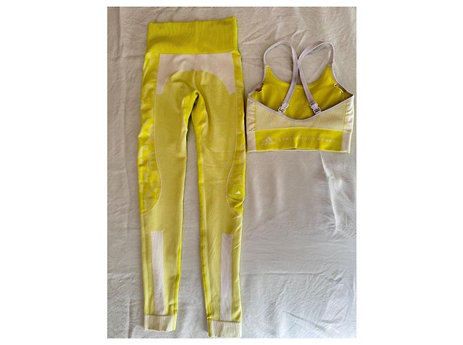 Leggings Adidas Amarillos de Elastano - vista 2