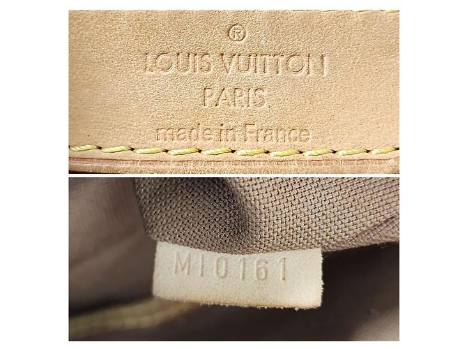 LOUIS VUITTON Borsa a Spalla Monogram Palermo GM Marrone/Beige - vista 2