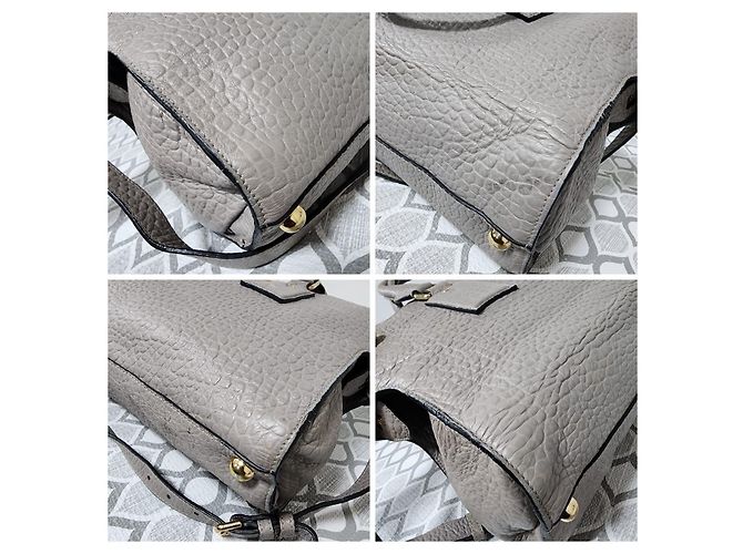 Borsa a tracolla Clifton in check House Burberry grigia Grigio - vista 11
