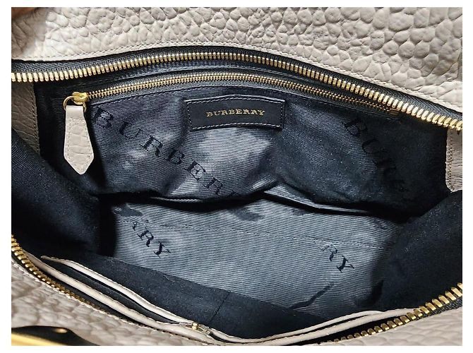 Borsa a tracolla Clifton in check House Burberry grigia Grigio - vista 12