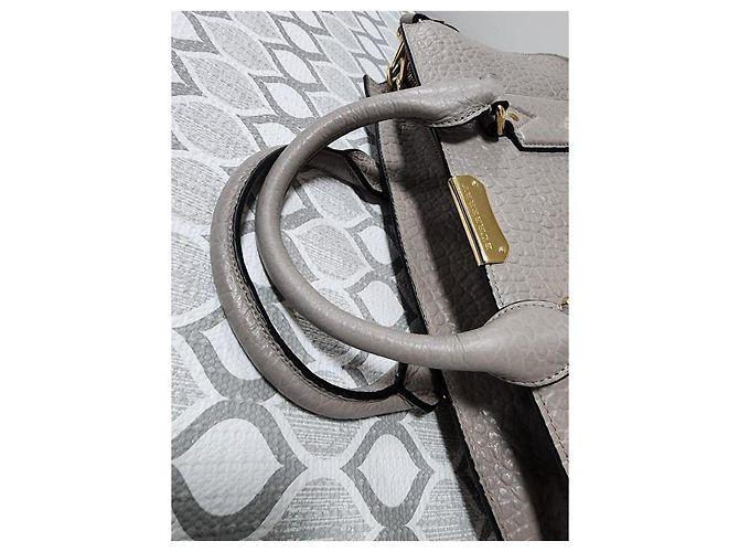 Borsa a tracolla Clifton in check House Burberry grigia Grigio - vista 9