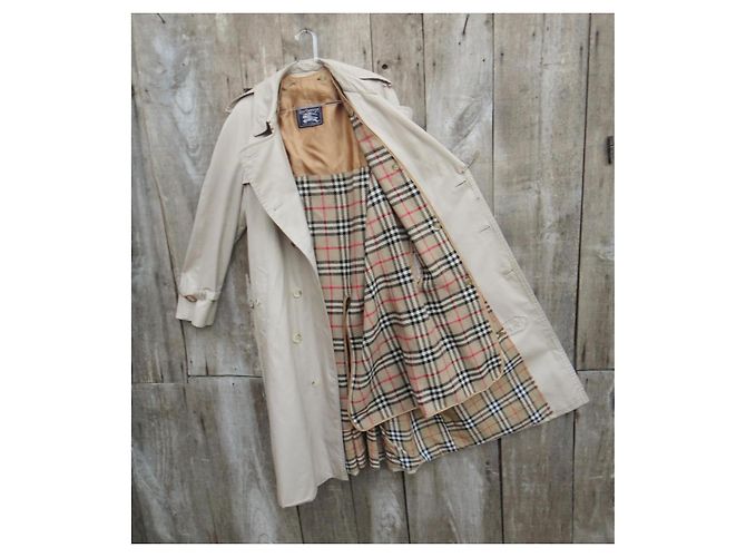 Burberry Trenchcoat Beige Baumwolle - Ansicht 3