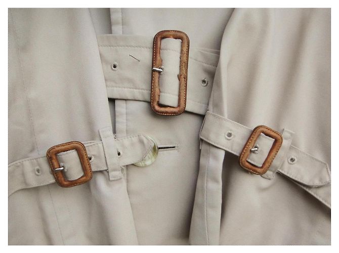Burberry Trenchcoat Beige Baumwolle - Ansicht 5