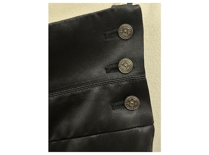 Pantalones negros Chanel con flecos - vista 6