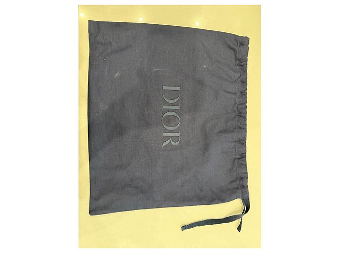 Borsa Saddle Oblique 8 Christian Dior Nera Nero - vista 3