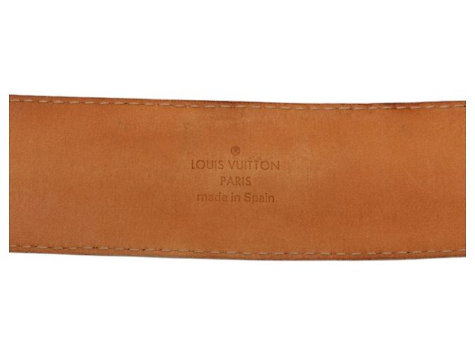 Cintura LV Initials Damier di Louis Vuitton Bianco - vista 9