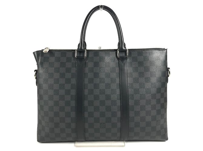 Bolso tote Damier Graphite N40024 de Louis Vuitton Negro - vista 2