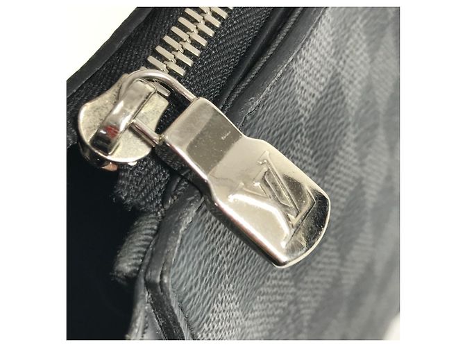 Bolso tote Damier Graphite N40024 de Louis Vuitton Negro - vista 5