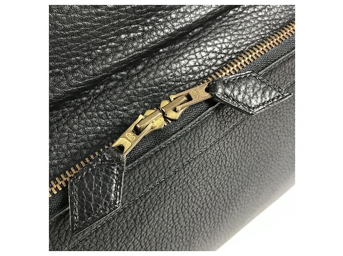 Borsa Tote Vintage Serviette Hermès Nero - vista 16