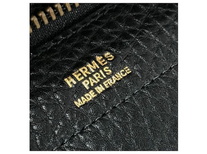 Borsa Tote Vintage Serviette Hermès Nero - vista 18