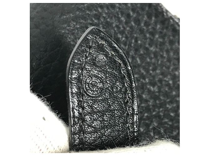 Borsa Tote Vintage Serviette Hermès Nero - vista 2
