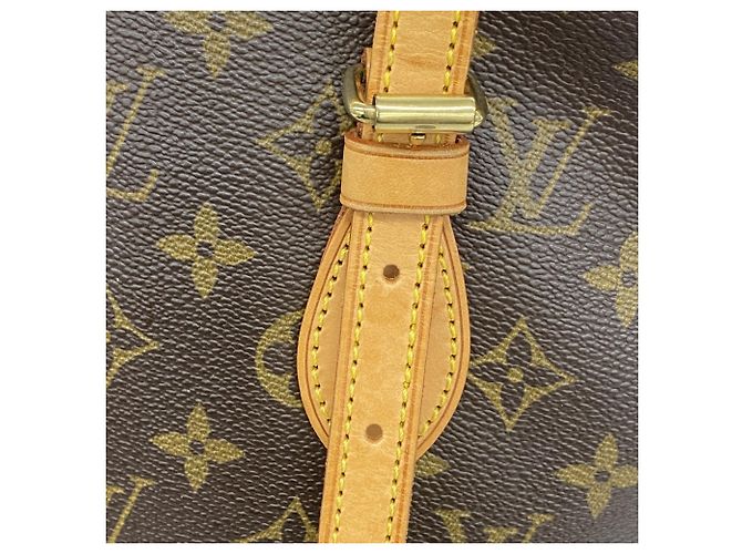 Borsa Tote Bucket PM Monogram Louis Vuitton Marrone - vista 9
