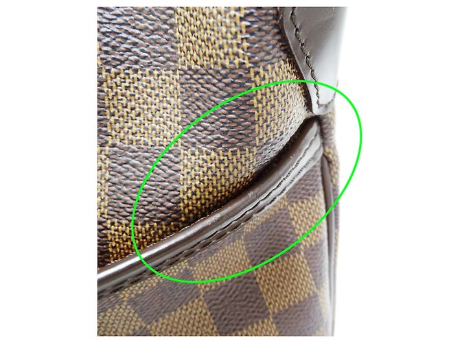 Borsa Damier Louis Vuitton Marrone - vista 12