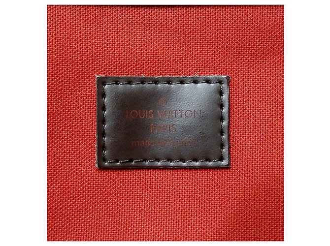 Borsa Damier Louis Vuitton Marrone - vista 6