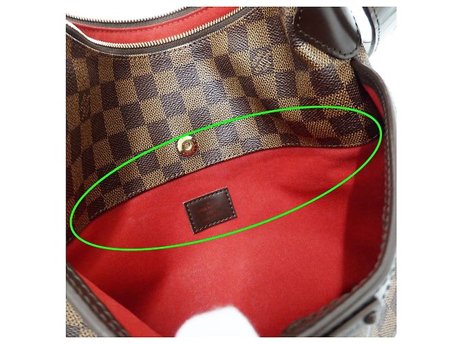 Borsa Damier Louis Vuitton Marrone - vista 8