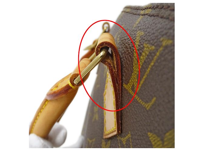 Louis Vuitton Monogram Alma Handtasche Braun - Ansicht 15