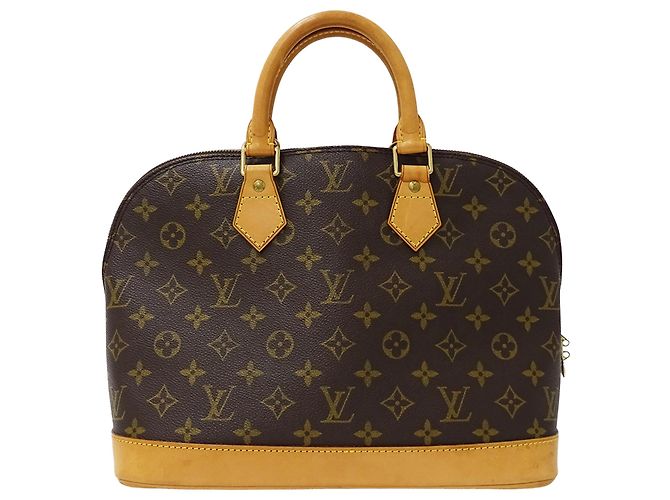 Louis Vuitton Monogram Alma Handtasche Braun - Ansicht 2