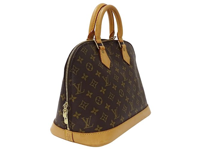 Louis Vuitton Monogram Alma Handtasche Braun - Ansicht 4