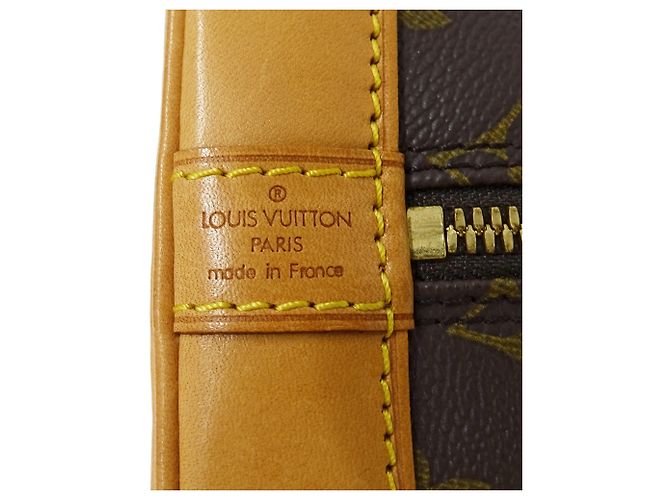 Louis Vuitton Monogram Alma Handtasche Braun - Ansicht 6