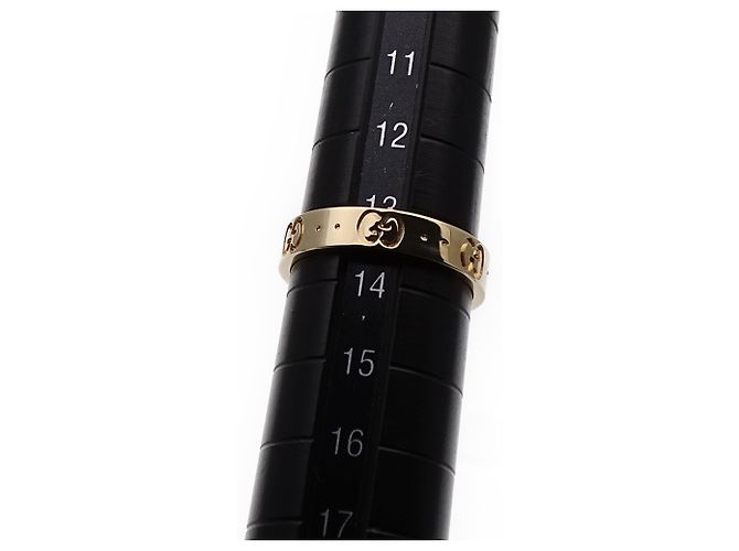 Anillo de banda de oro amarillo de 18K Gucci Dorado - vista 8